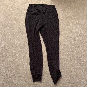 lululemon athletica Black Patterned Joggers